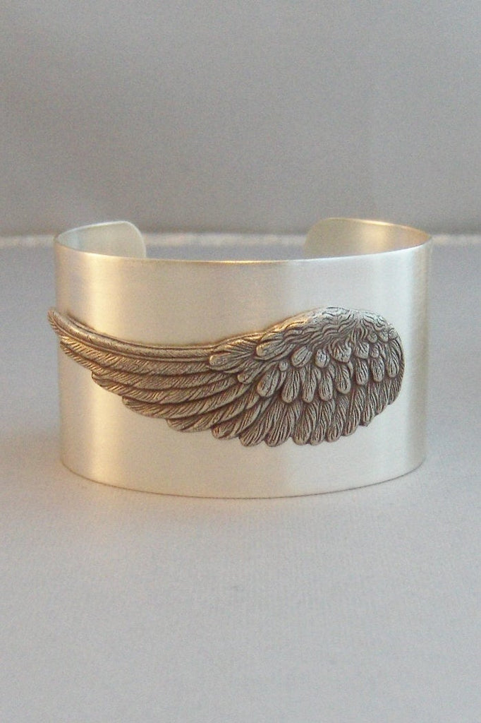 925 Sterling Silver Wrap Ring Trendy Angel Wing Design - Temu